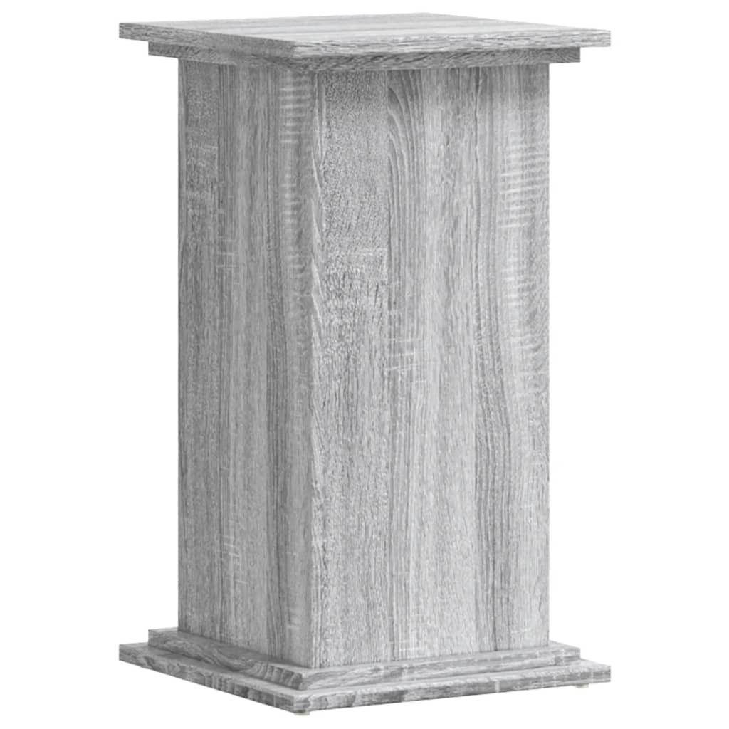 vidaXL Blumenständer Pflanzenständer Sonoma-Grau 33 x 33 x 60 cm Holzwerkstoff (1 St) – Bild 4 von 5