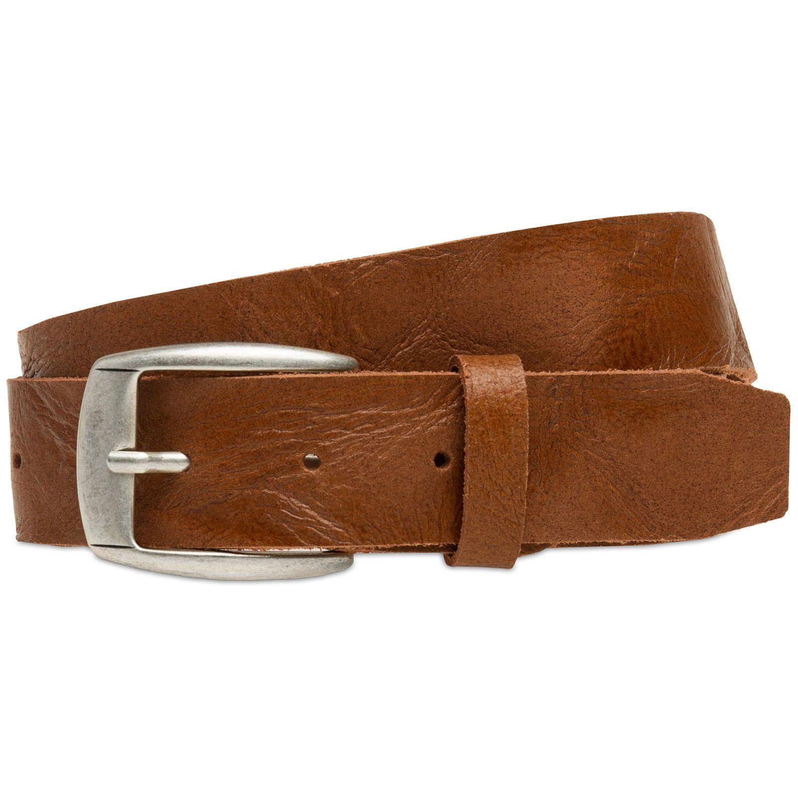 Caspar Ledergürtel GU310 Unisex Vintage Ledergürtel günstig online kaufen