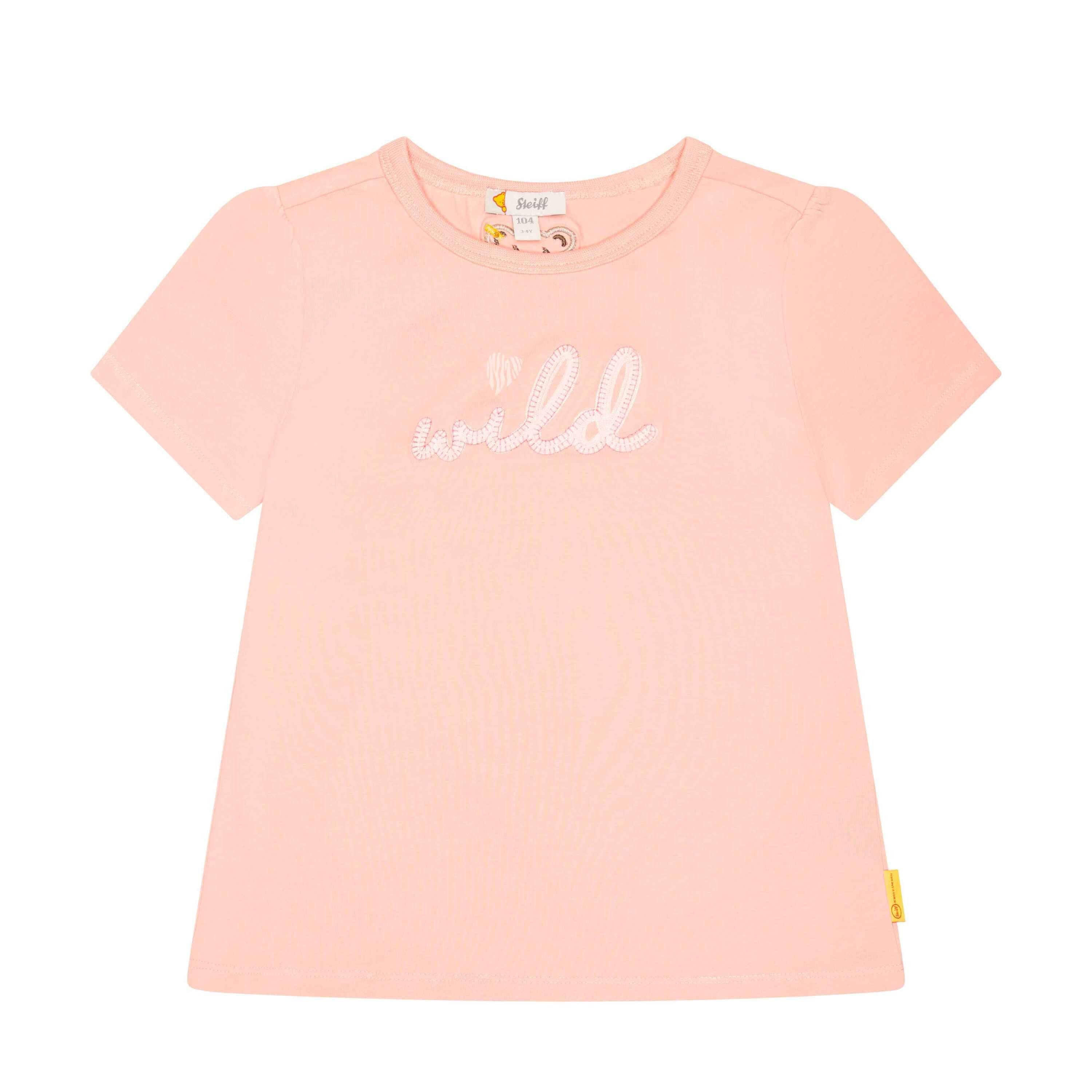 Steiff T-Shirt T-Shirt kurzarm Wild City Mellow Rose