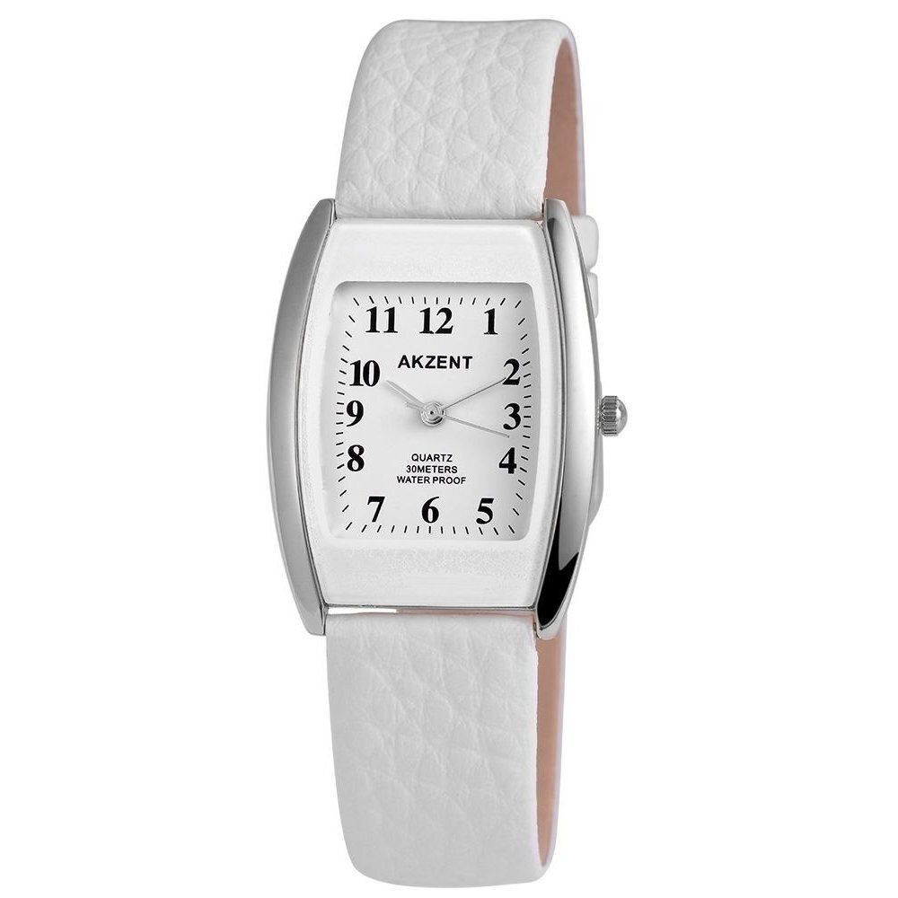 AKZENT Quarzuhr AK0401 Akzent Damenuhr mit Lederimitationsarmband, 22 cm, D günstig online kaufen