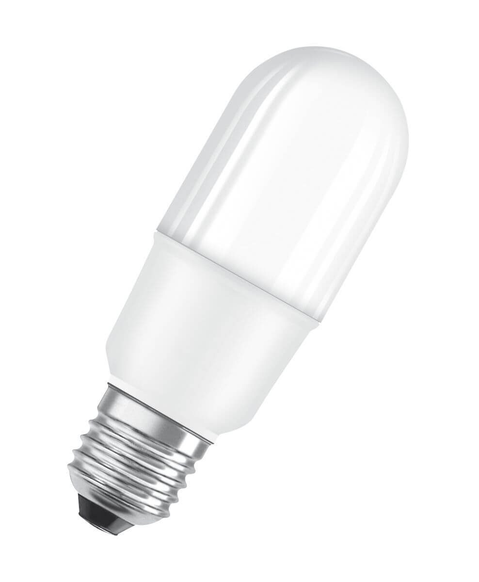 Stick 60W Osram LED Lampe E27 8W E27, Kaltweiß 4000K, LED-Leuchtmittel 806lm = Star Osram Kaltweiß Röhre