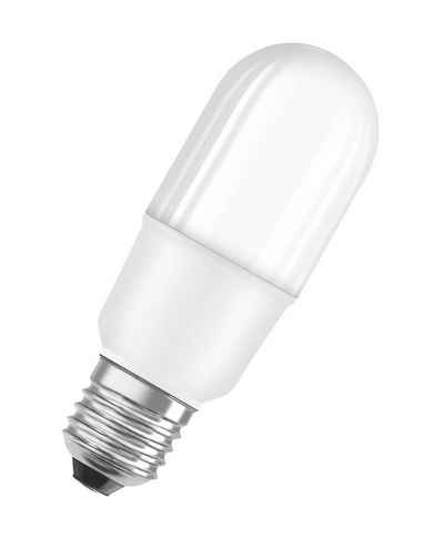 Osram LED-Leuchtmittel Osram LED Star E27 Stick 8W = 60W Röhre 806lm Lampe Kaltweiß 4000K, E27, Kaltweiß