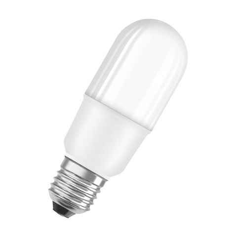Osram LED-Leuchtmittel Osram LED Star E27 Stick 8W = 60W Röhre 806lm Lampe Kaltweiß 4000K, E27, Kaltweiß