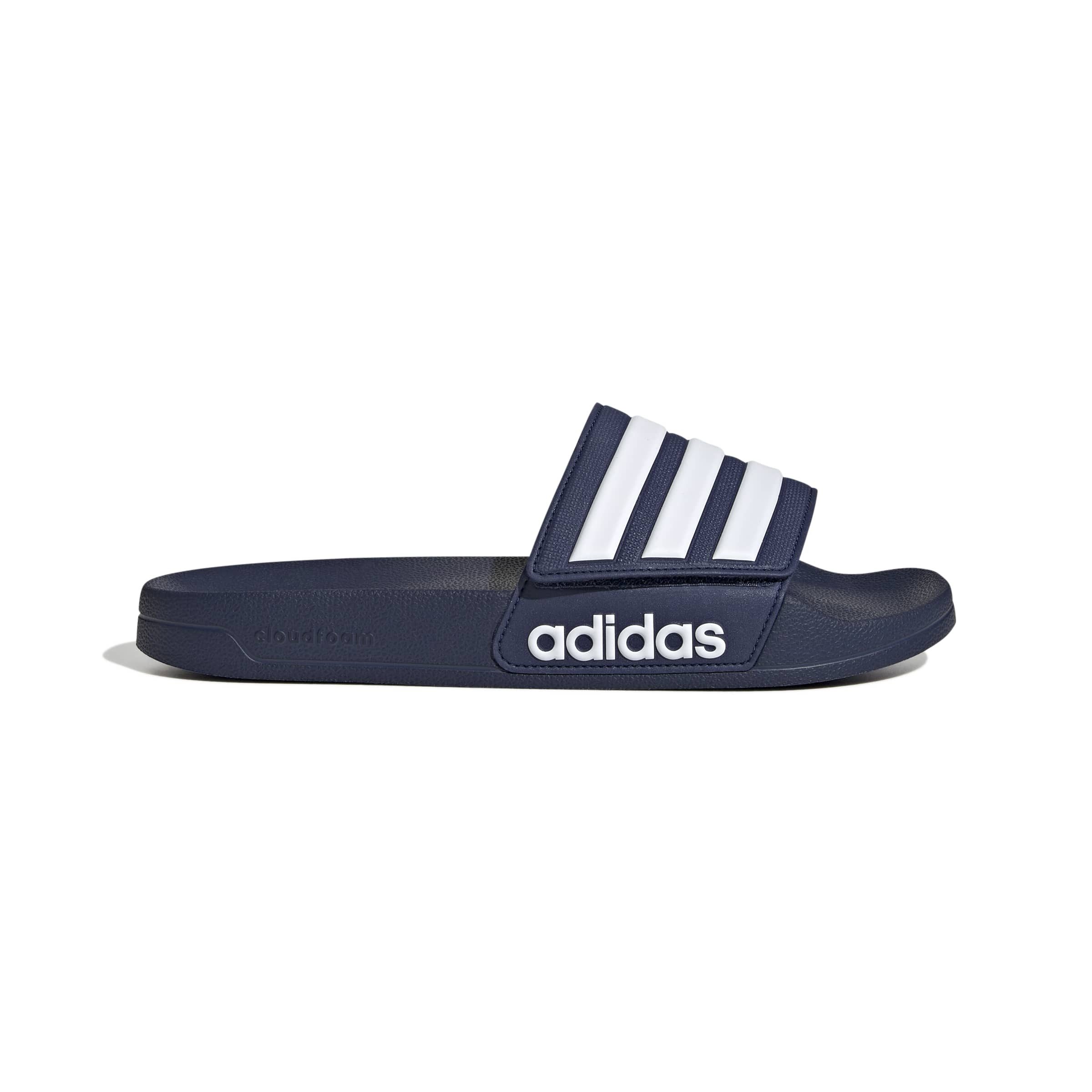 adidas Sportswear ADILETTE SHOWER VELCRO DKBLUE/FTWWHT/DKBLUE Slipper
