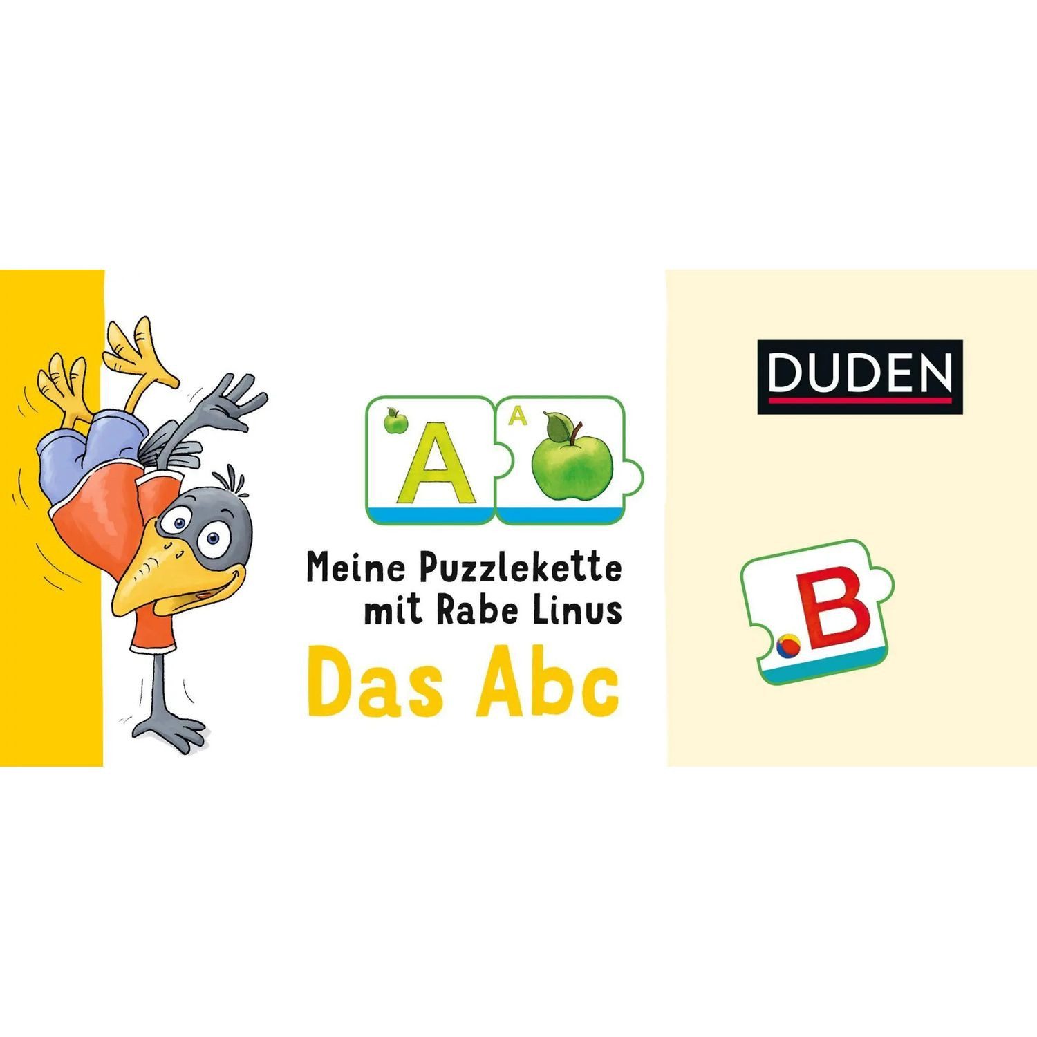 Duden Spiel Meine Puzzlekette mit Rabe Linus - Das Abc