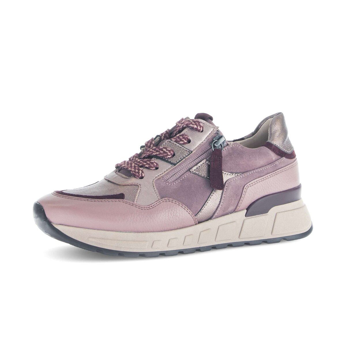 Gabor Sneaker low Materialmix Leder Sneaker günstig online kaufen