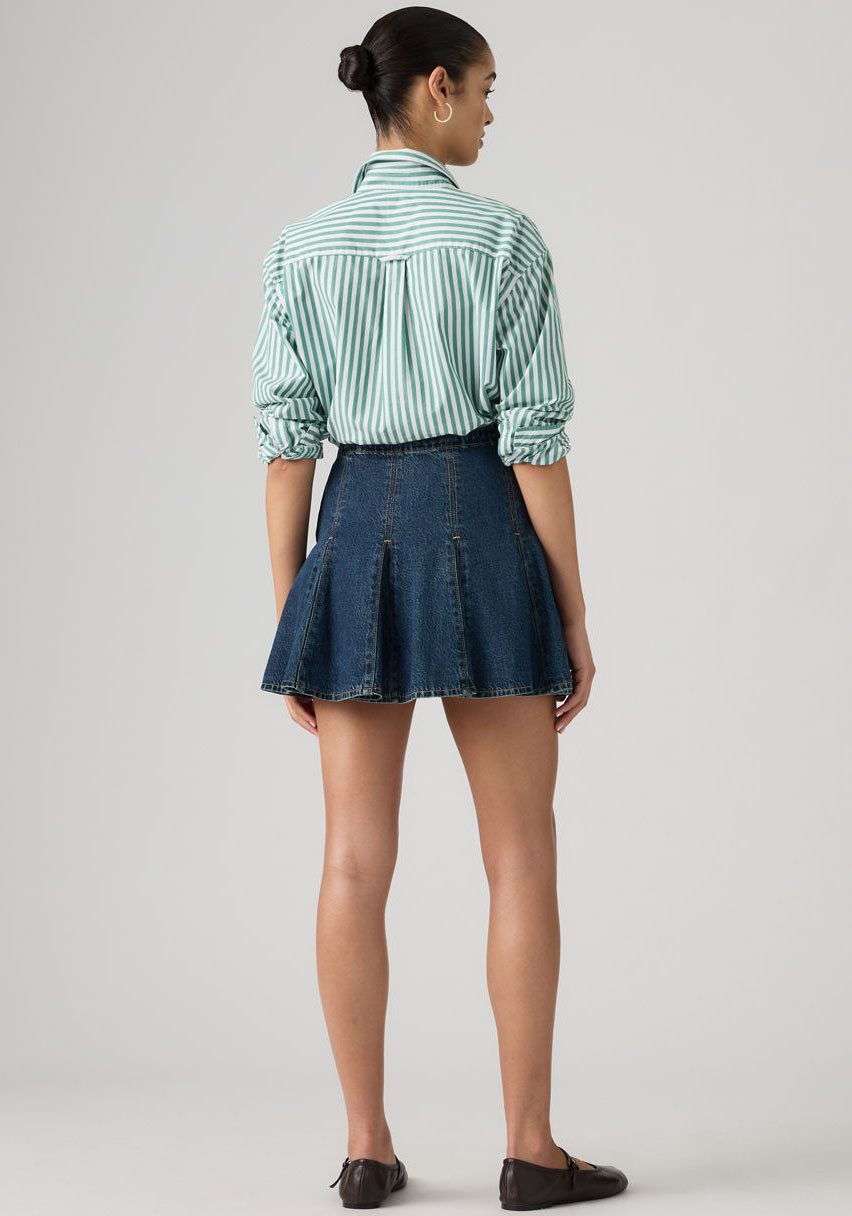 Levi's® Midirock GODET MINI SKIRT Denim-Faltenrock