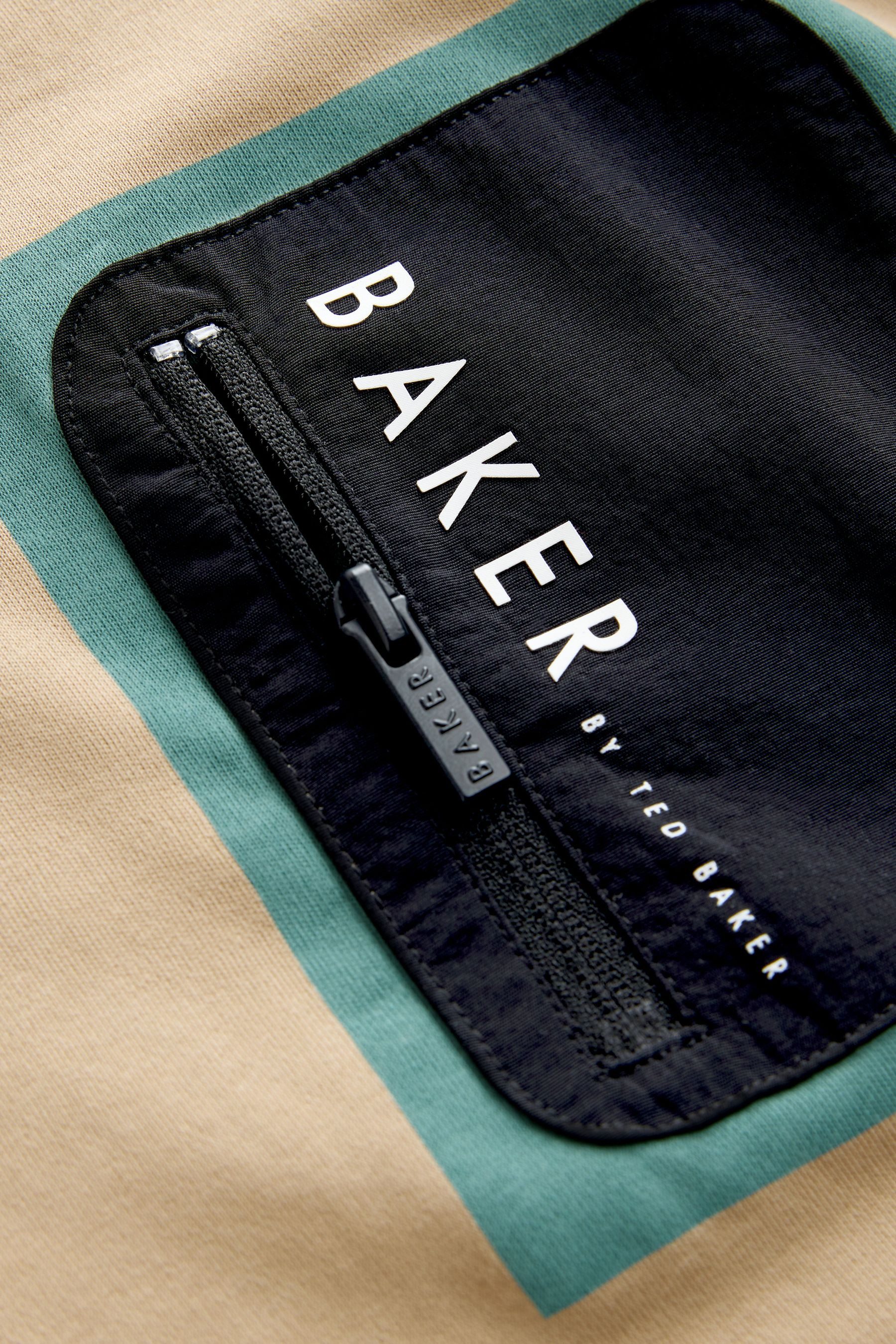 Baker by Ted Baker Langarmshirt Baker by Ted Baker Langarmshirt mit Tasche (1-tlg)