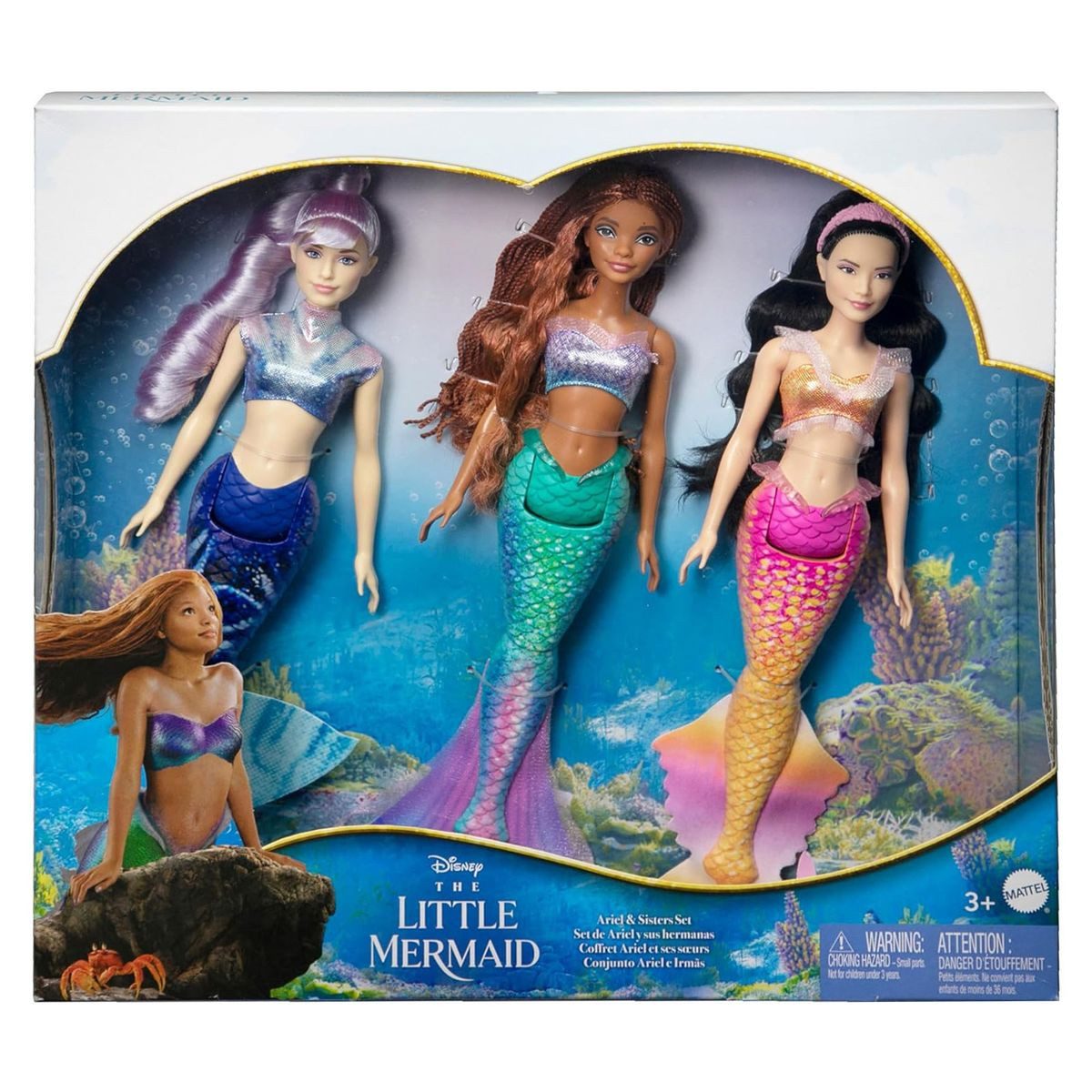 Mattel® Meerjungfrauenpuppe Mattel HND29 - Disney günstig online kaufen