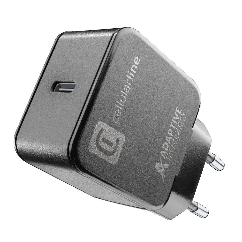 USB Typ-C Travel Charger 15W Black (60047) Ladegerät (USB-C) USB-Ladegerät