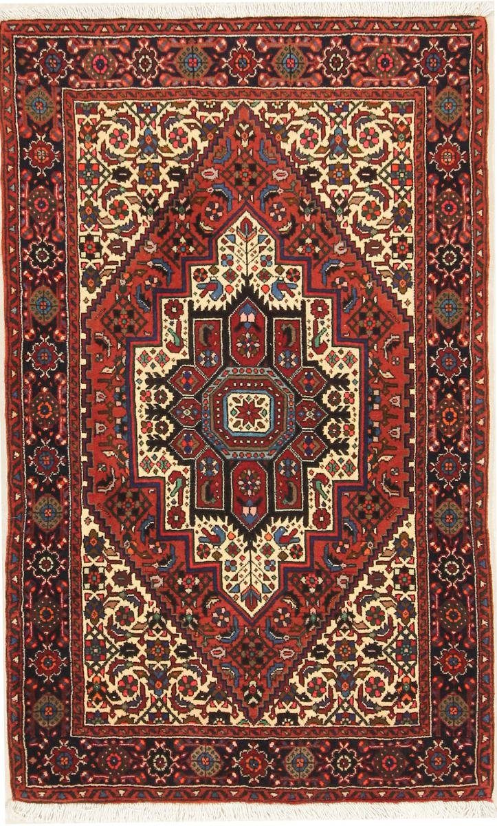 Orientteppich Abadeh 69x149 Handgeknüpfter Orientteppich / Perserteppich Läufer, Nain Trading, rechteckig, Höhe: 8 mm