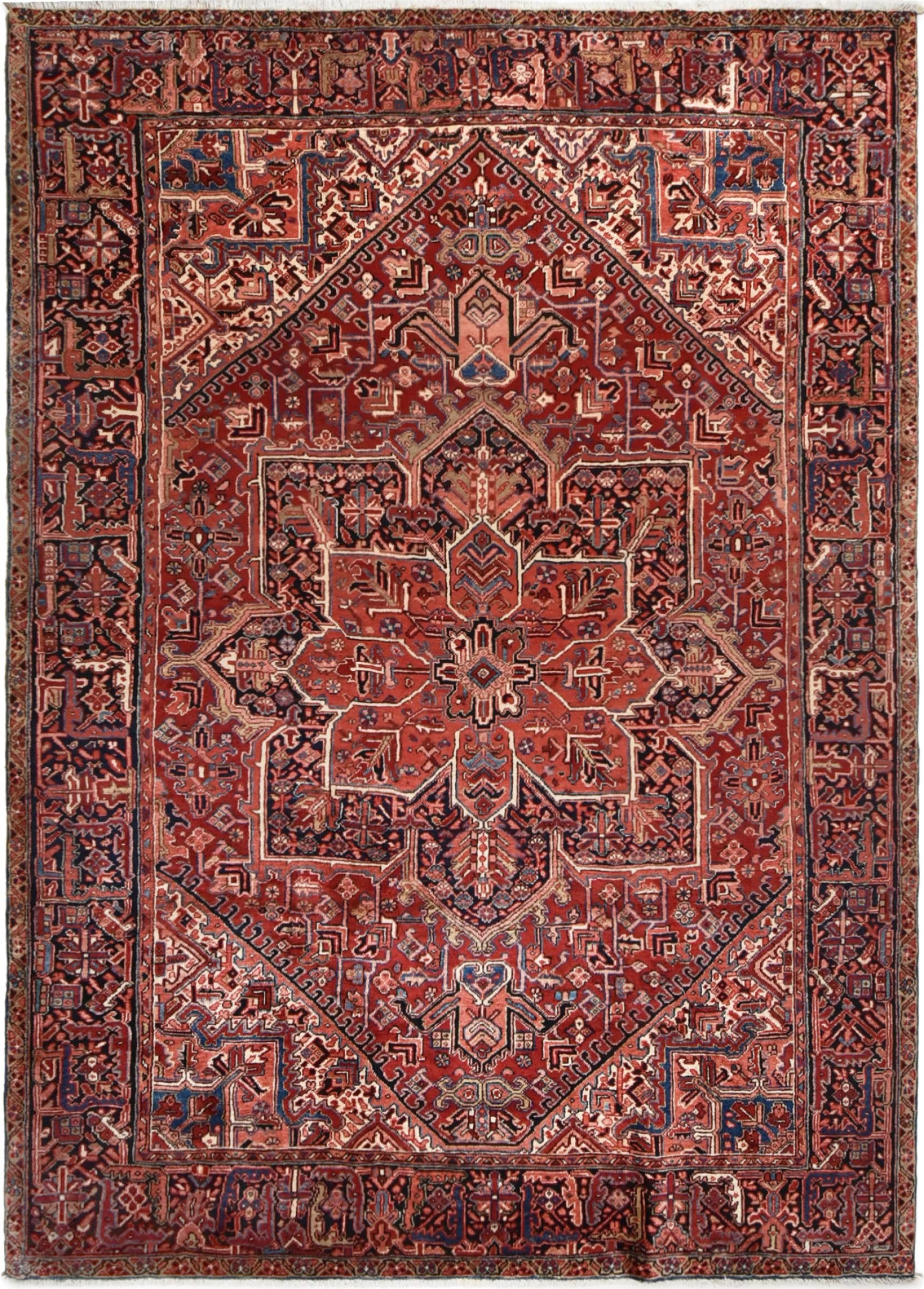 Nain Trading Orientteppich Heriz 238x341 Handgeknüpfter Orientteppich / Perserteppich, rechteckig, Höhe: 12 mm