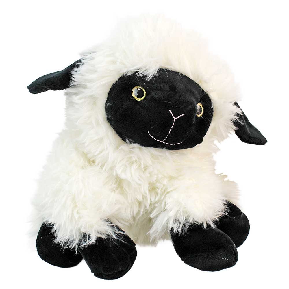 BEMIRO Kuscheltier Schaf Kuscheltier mit schwarzem Kopf - ca. 23 cm (1-St)
