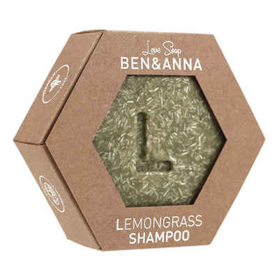 Ben & Anna Festes Haarshampoo Love Soap - Lemongrass Shampoo 60g