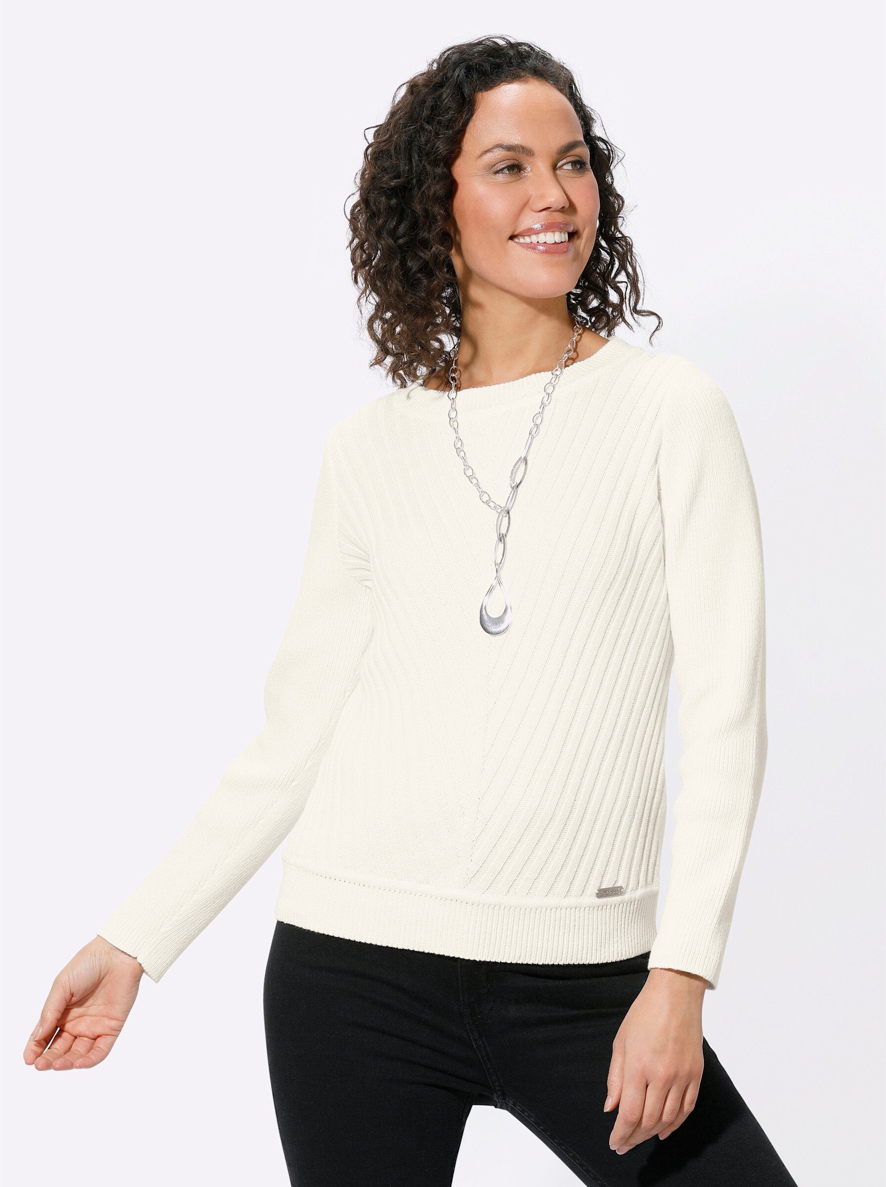 Witt Strickpullover Pullover Langarm günstig online kaufen