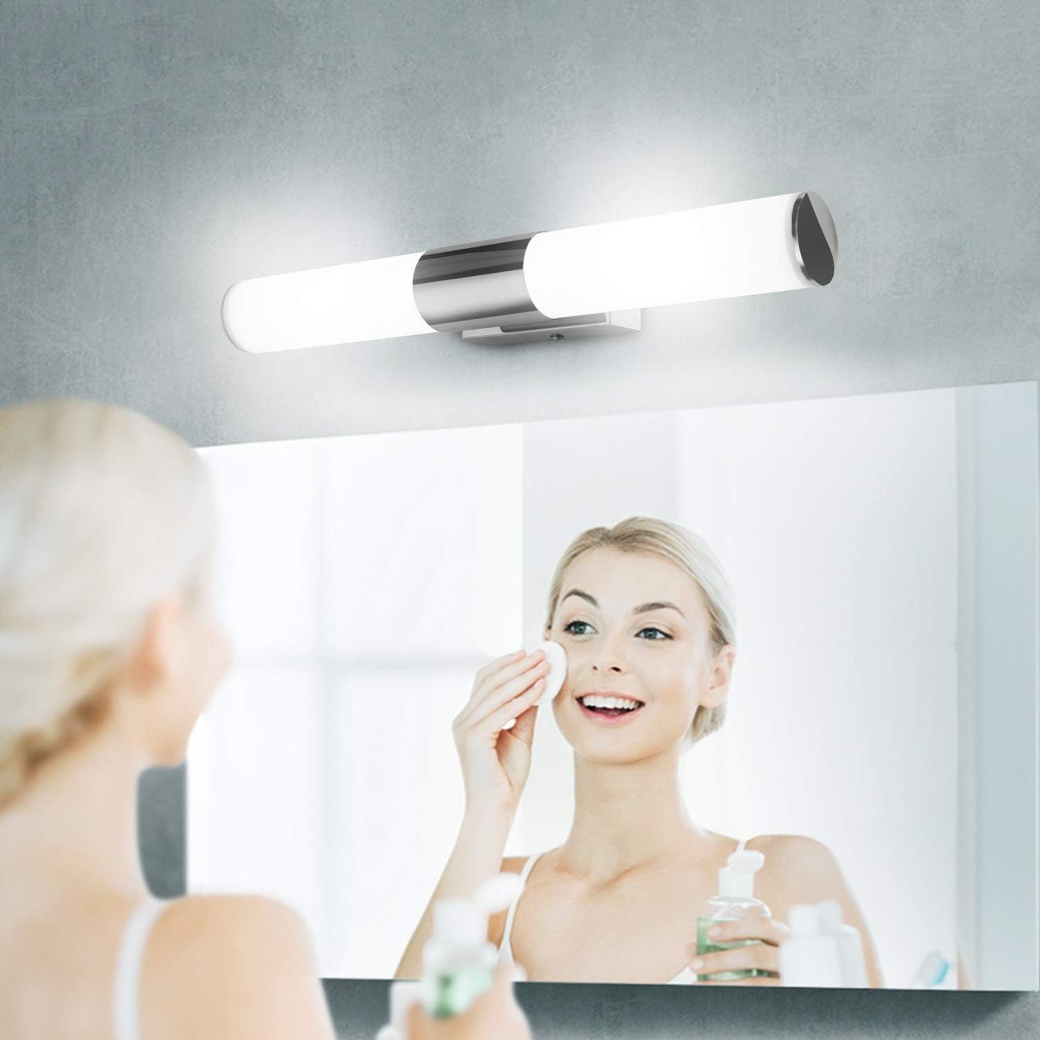 Badezimmer GelldG LED-Spiegelleuchte Innen LED Lampe Bogenlampe