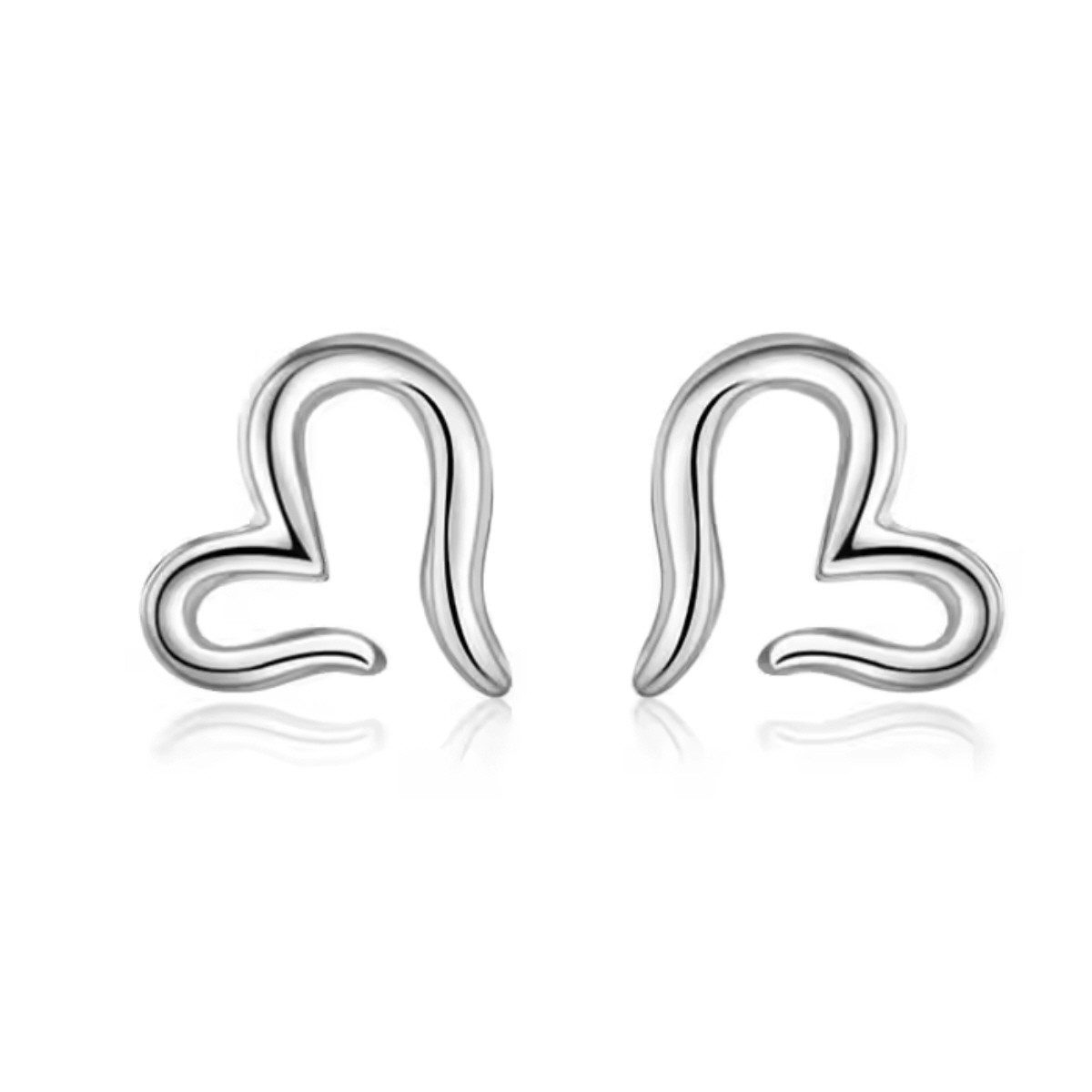 Paar Ohrstecker Herzmotiv Ohrringe Ohrschmuck kleine Ohrstecker Herzform Love