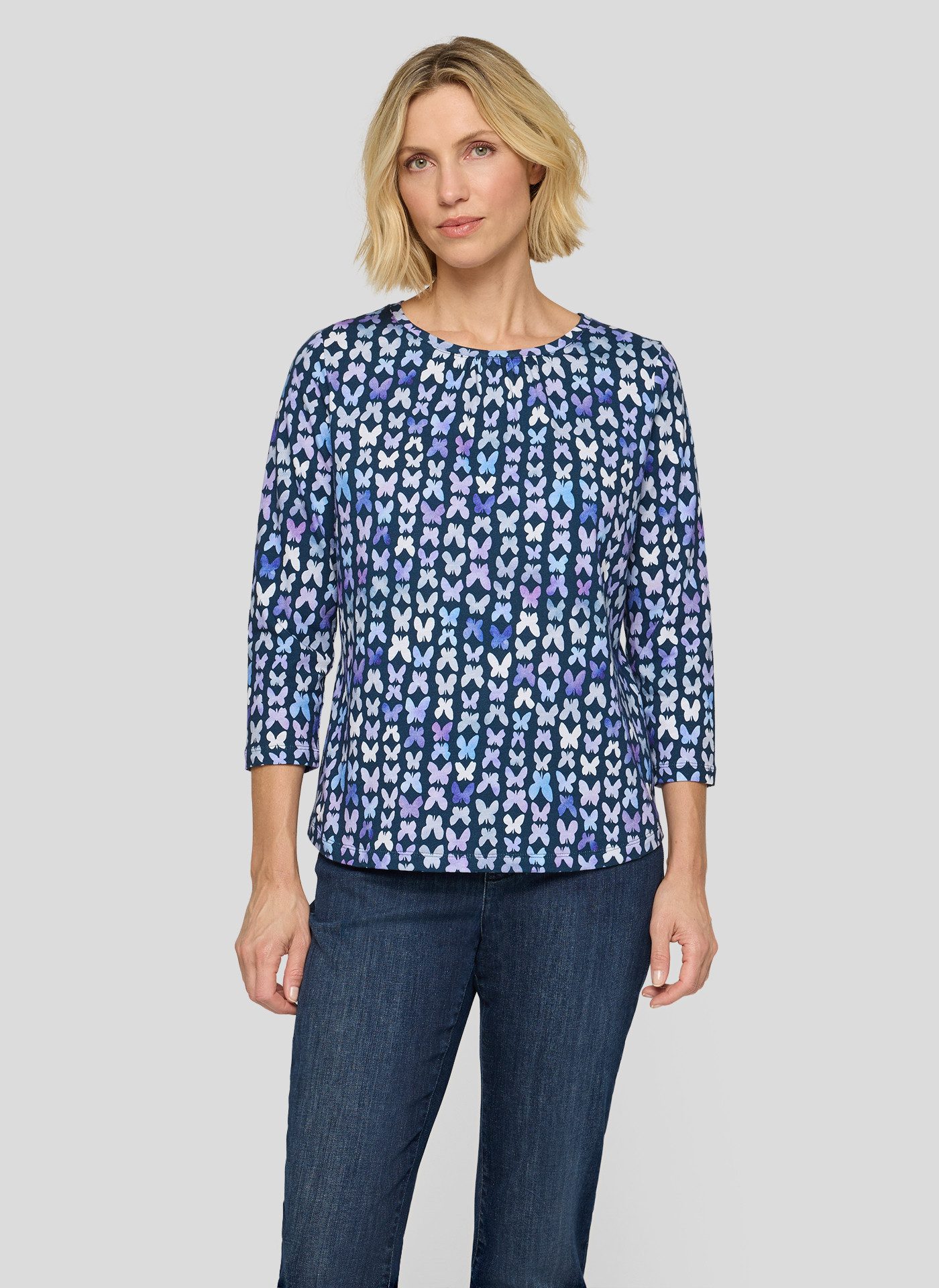 Rabe 3/4-Arm-Shirt mit All-Over Print