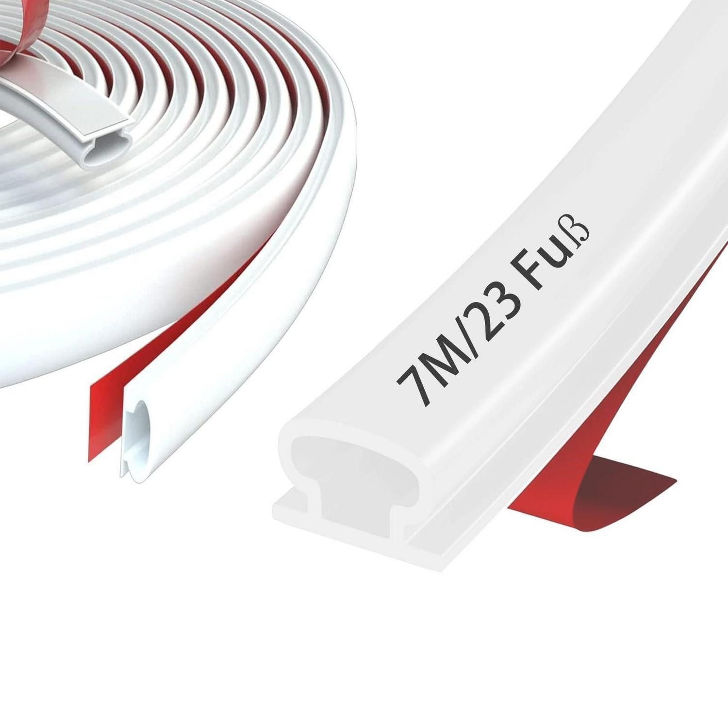 LuxusKollektion Türdichtband Türdichtung selbstklebend 7m