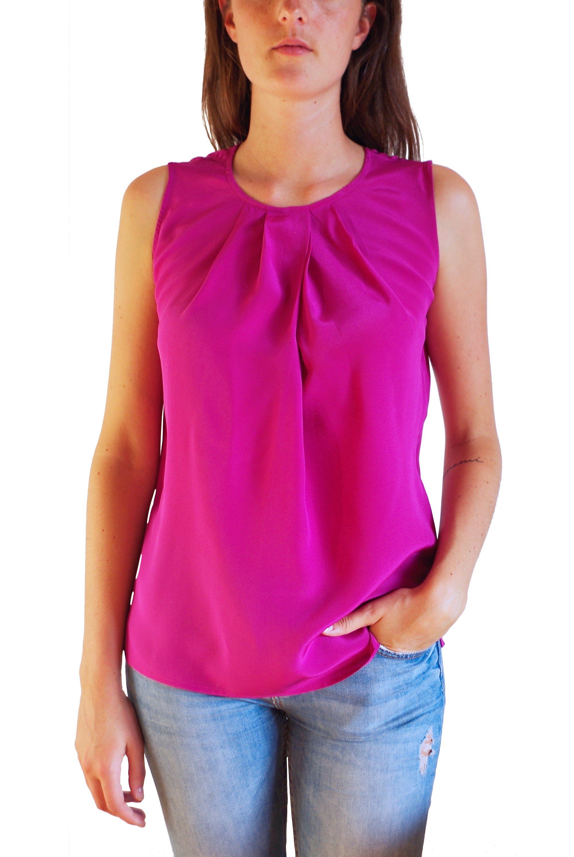 Seidenbluse Seidenbluse Gileseta Bluse aus 100% Seide