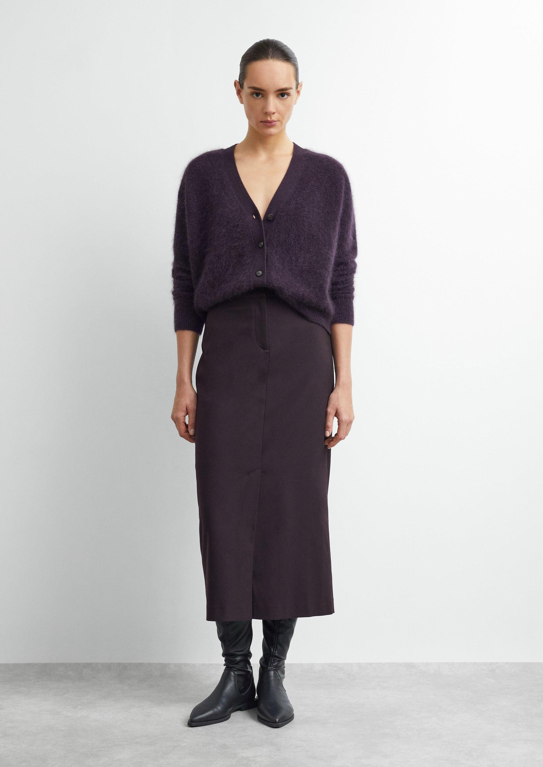 comma Midirock Rock Langer Pencil Skirt