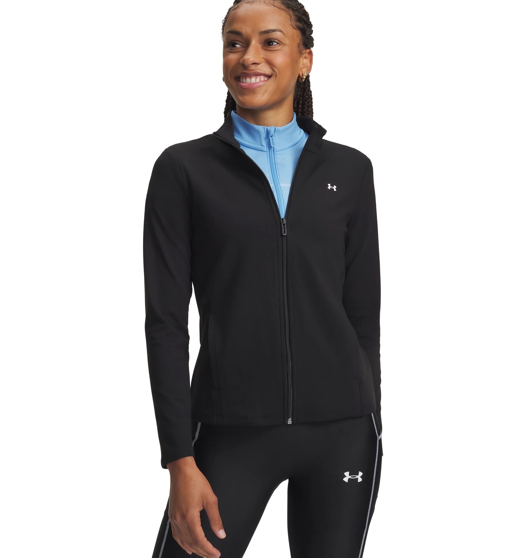 Under Armour® Trainingsjacke MOTION FZ Trainingsjacke für Fitness und Sportmode, erhältlich in XS bis XXL
