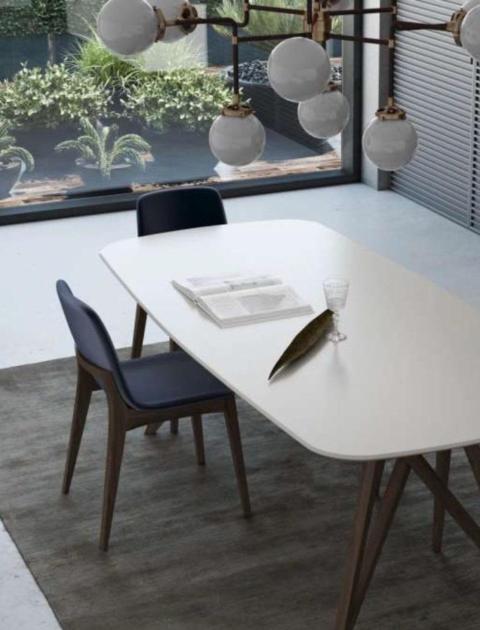 Xlmoebel Esstisch Walnuss Küchentisch im modernen Luxus-Stil (1-St), Made in Europa