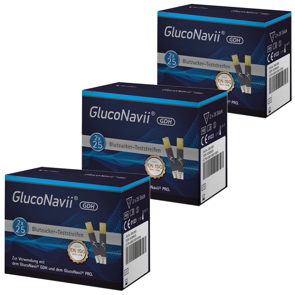 SD GLUCO NAVII Blutzucker-Teststreifen Pro, Diabetes Tetsteifen, 150-tlg., Für das Gluco Navii Pro