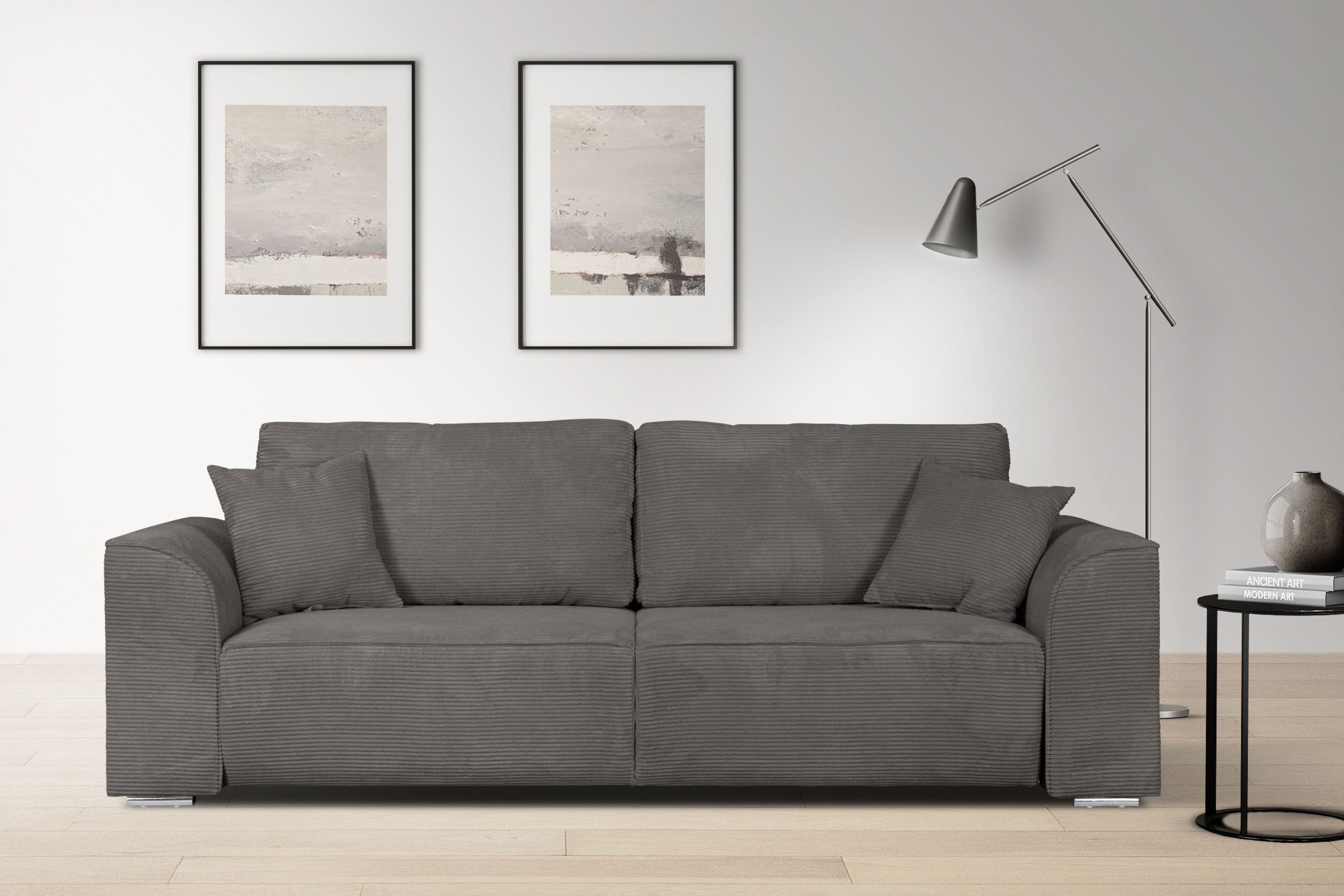 OTTO home 3-Sitzer "BEATRICE auch als Schlafsofa mit Bettkasten, B/T/H 250/ günstig online kaufen