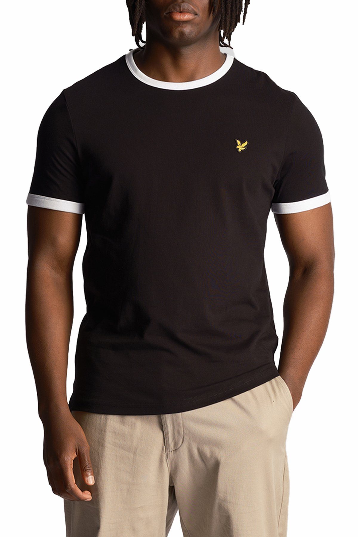 Lyle & Scott T-Shirt Mit Kontrastierender Zierleiste