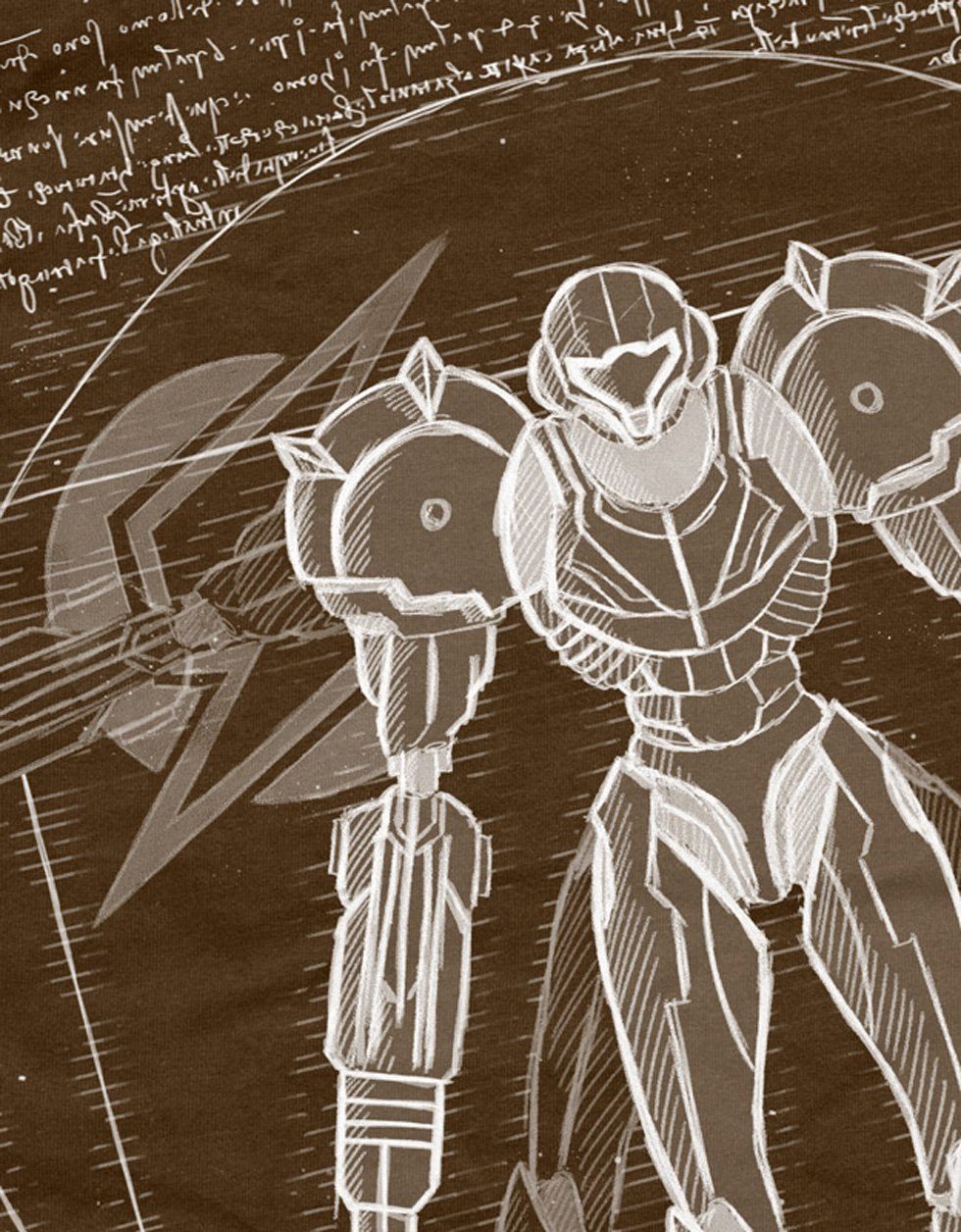style3 T-Shirt Vitruvianische Samus Return metroid günstig online kaufen