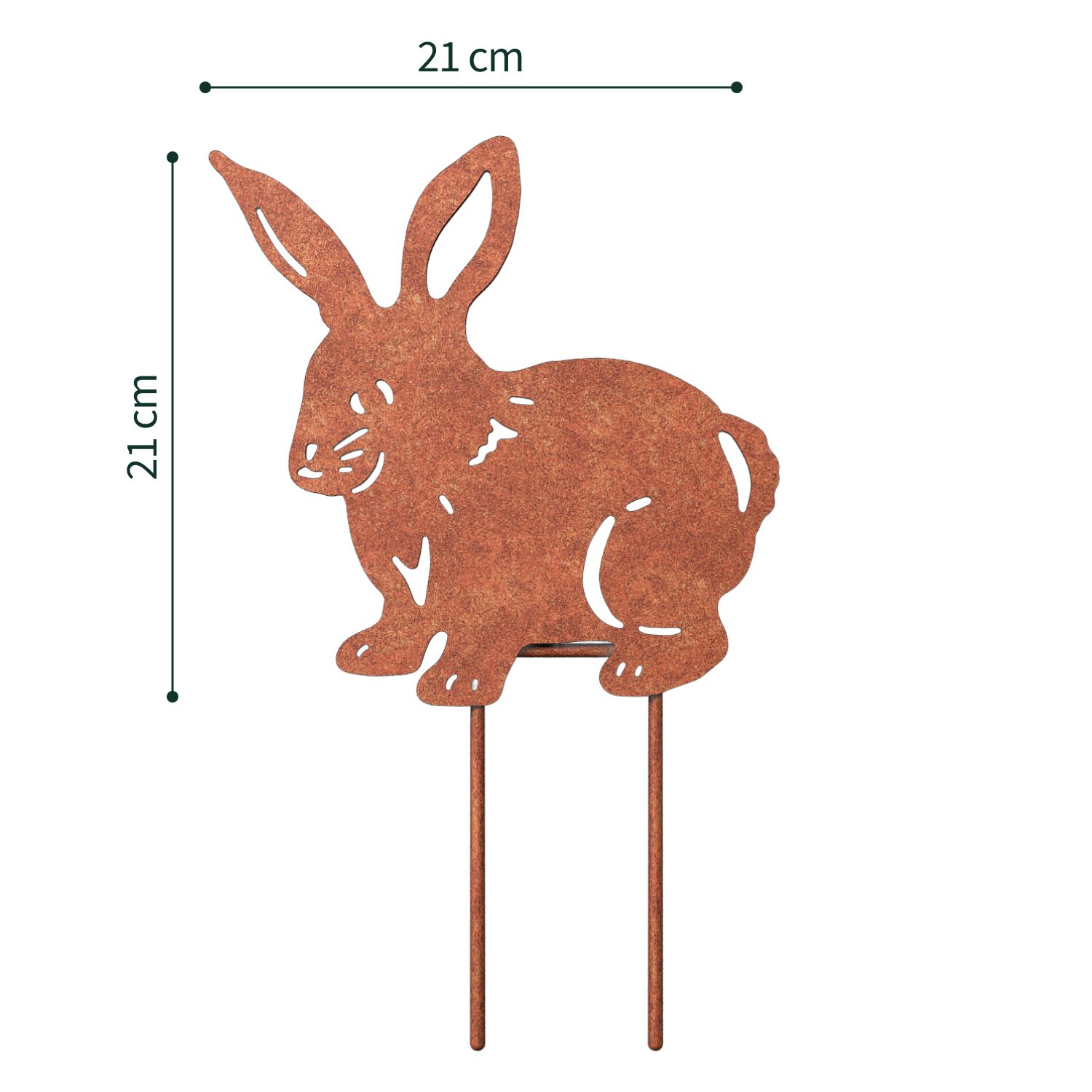 VERDOBA Gartenfigur Gartenstecker in Rost & günstig online kaufen