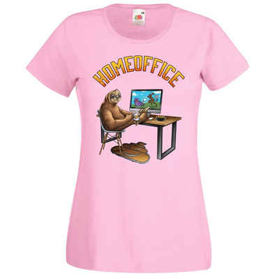Youth Designz T-Shirt Homeoffice Damen T-Shirt mit lustigem Fun Print