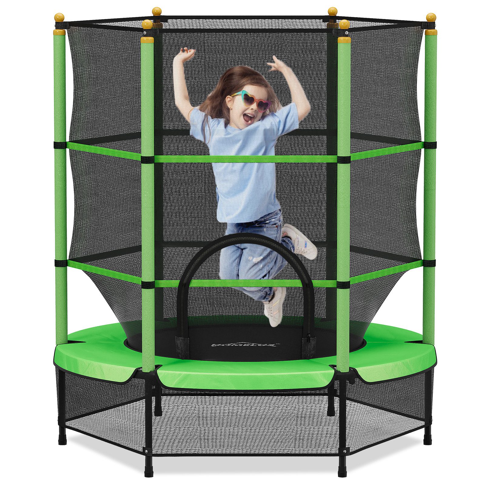 Gartentrampolin mit Sicherheitsnetz bis 50 kg