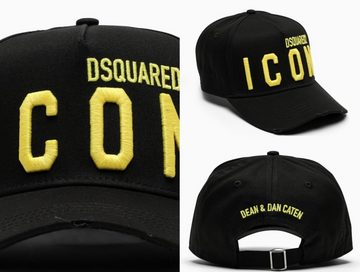 Dsquared2 Baseball Cap Dsquared2 Icon Baseballcap Cap Kappe Basebalkappe Cult Hat Hut Black B