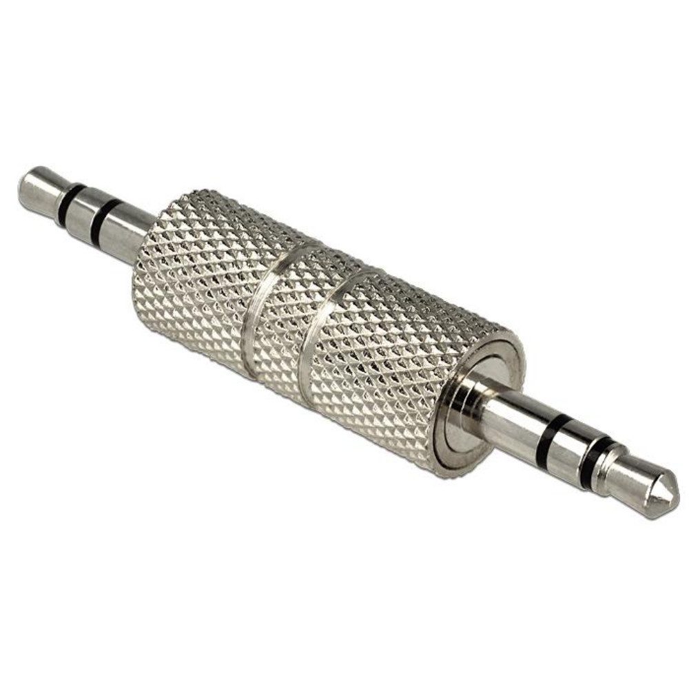 Klinken Adapter Metall 3,5mm Stereo Klinkenstecker - 3,5mm Stereo Audio- & Video-Kabel