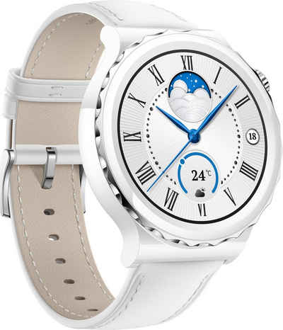 Huawei Watch GT 3 Pro 43mm Smartwatch (3,35 cm/1,32 Zoll, Harmony OS), 3 Jahre Herstellergarantie
