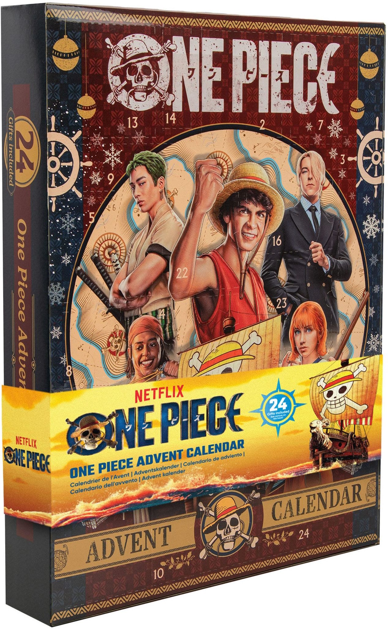 Cinereplicas Adventskalender One Piece Adventskalender 2024 24 Türen