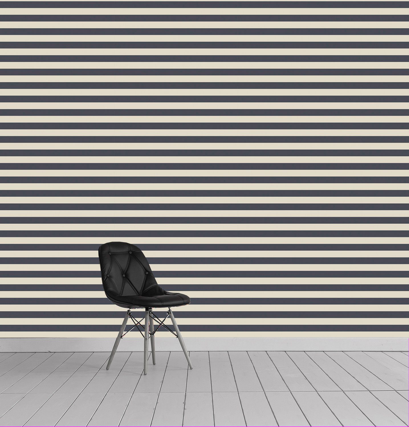 queence Vinyltapete Stripes, glatt, Streifen, 90x250cm, selbstklebend, kinderleichte Anbringung, Sticker