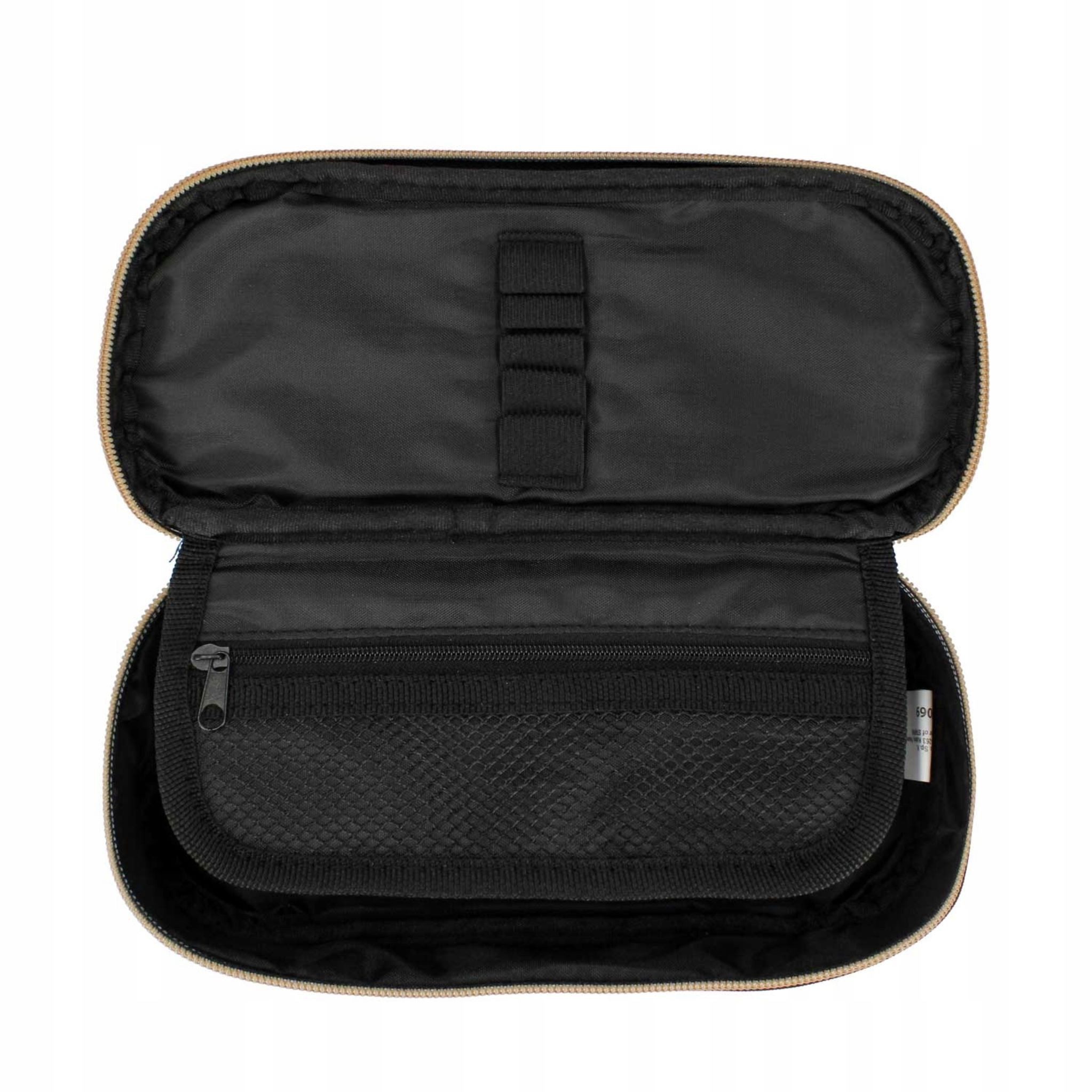 Festivalartikel Federtasche Schulmäppchen mit Katzenmotiv, verstärkt, plüschig