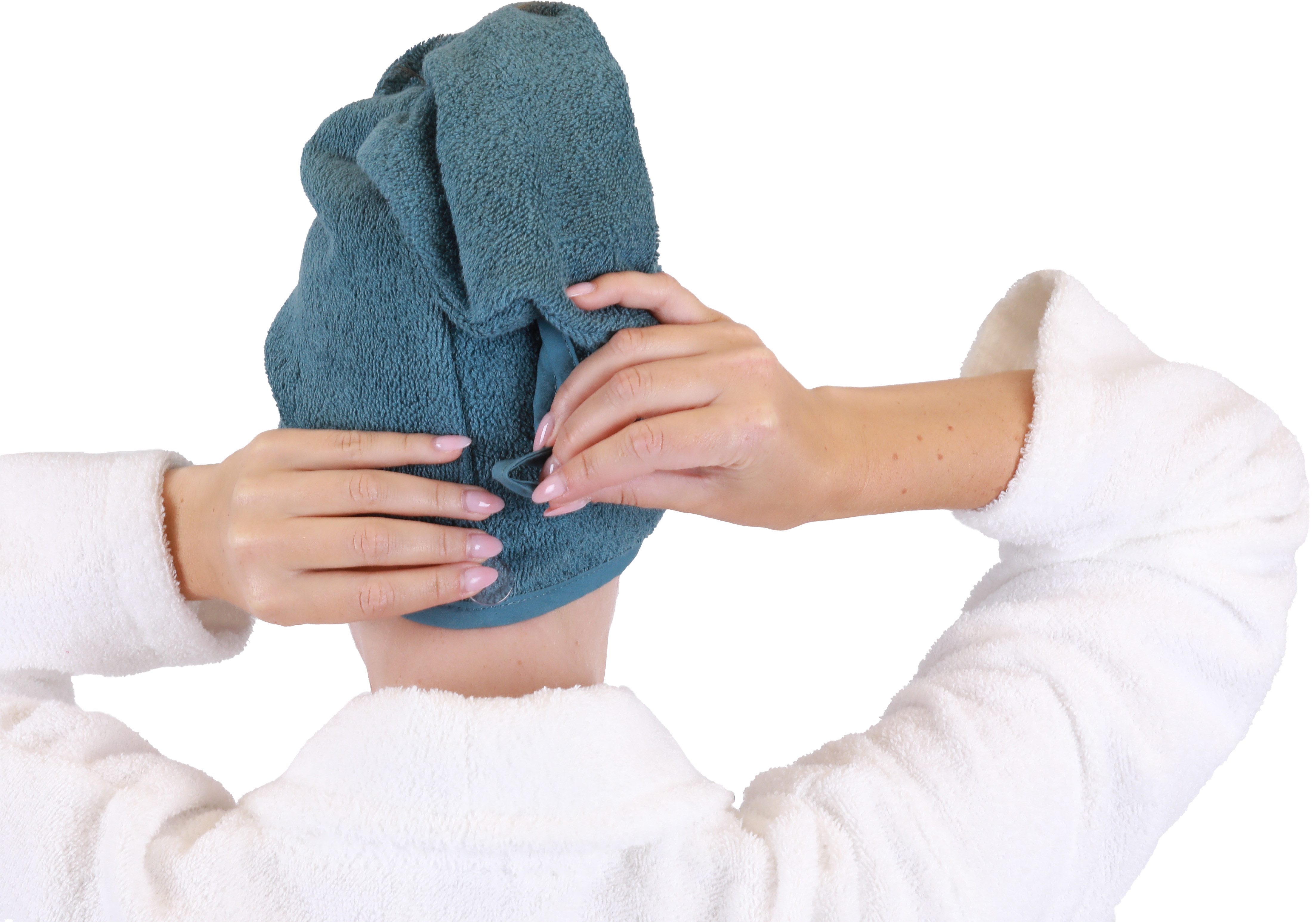 Betz Turban-Handtuch mit Knopf BERLIN Kopfhandtuch günstig online kaufen