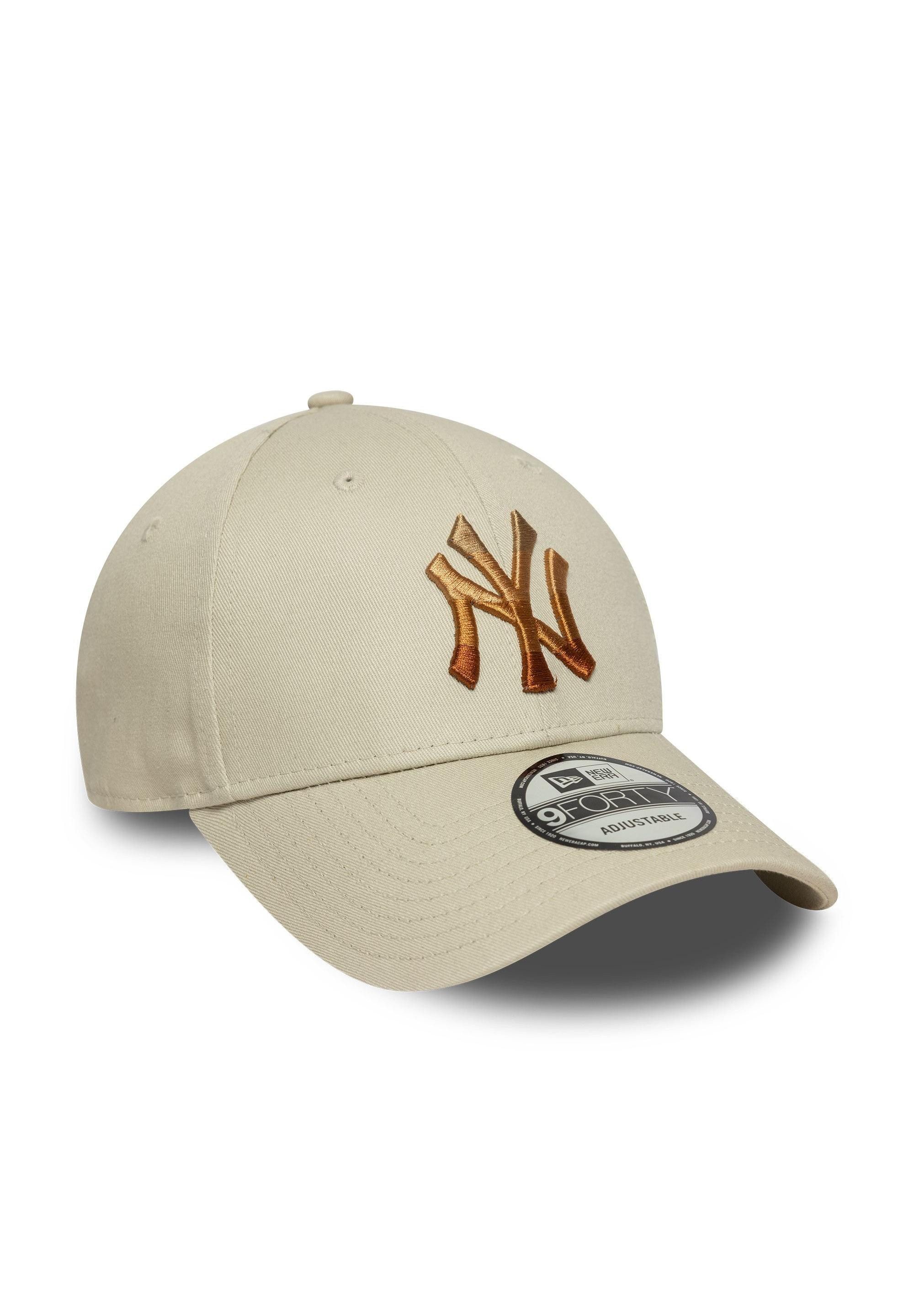 New Era Baseball Cap New York Yankees New Era 9Forty Ombre Infill Cap Beige (1-St)