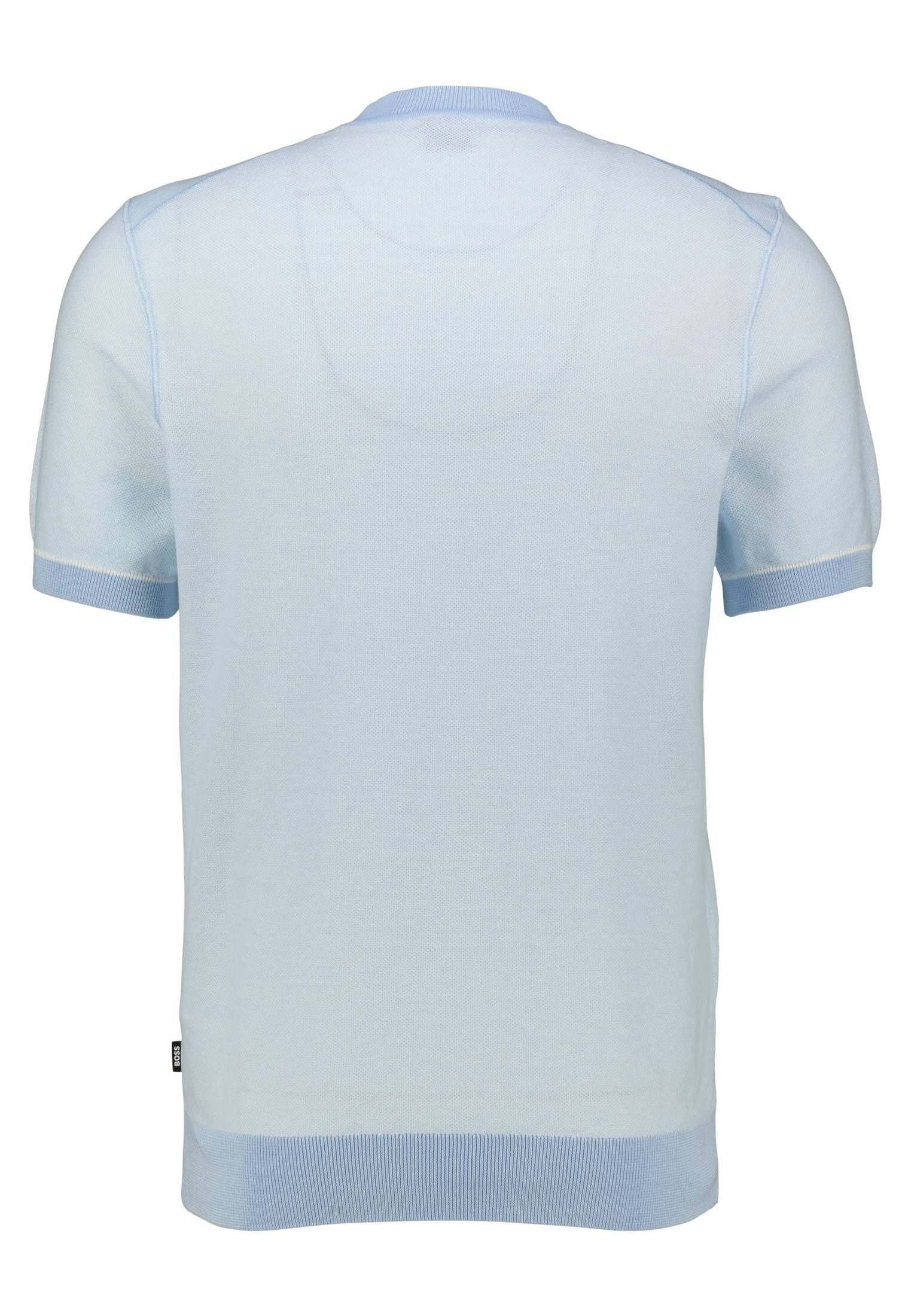 BOSS T-Shirt Herren T-Shirt aus Feinstrick günstig online kaufen