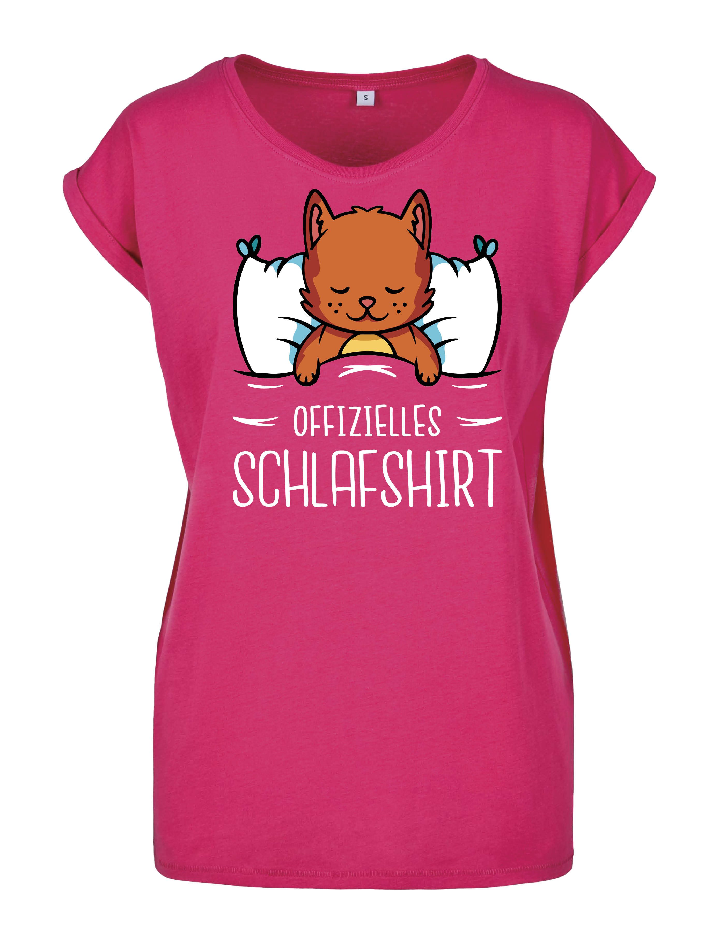 Youth Designz Print-Shirt "Katze Schlafshirt" Damen günstig online kaufen