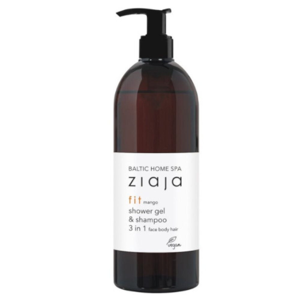 Ziaja Haarshampoo Baltic Home Spa Fit Duschgel & Shampoo 3in1, 500 ml