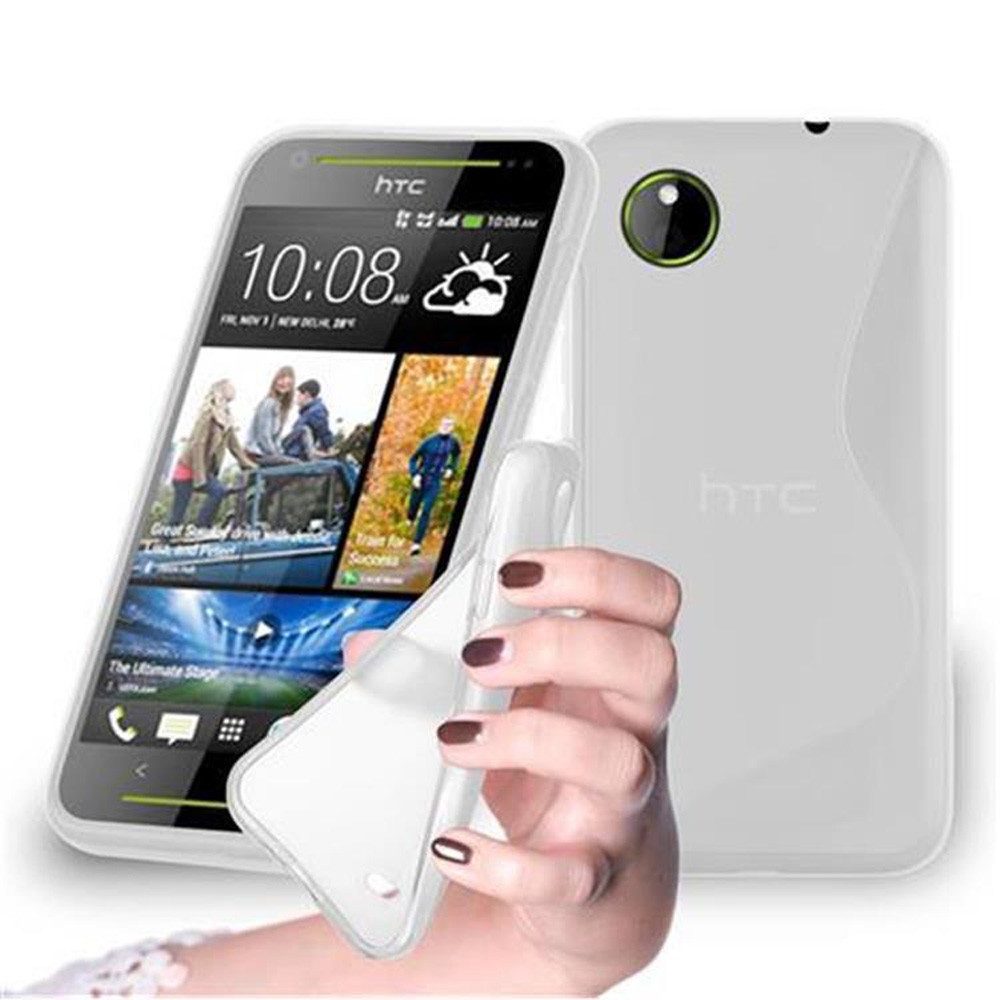 Cadorabo Handyhülle HTC Desire 700 HTC Desire 700, Flexible TPU Silikon Handy Schutzhülle - Hülle - ultra slim