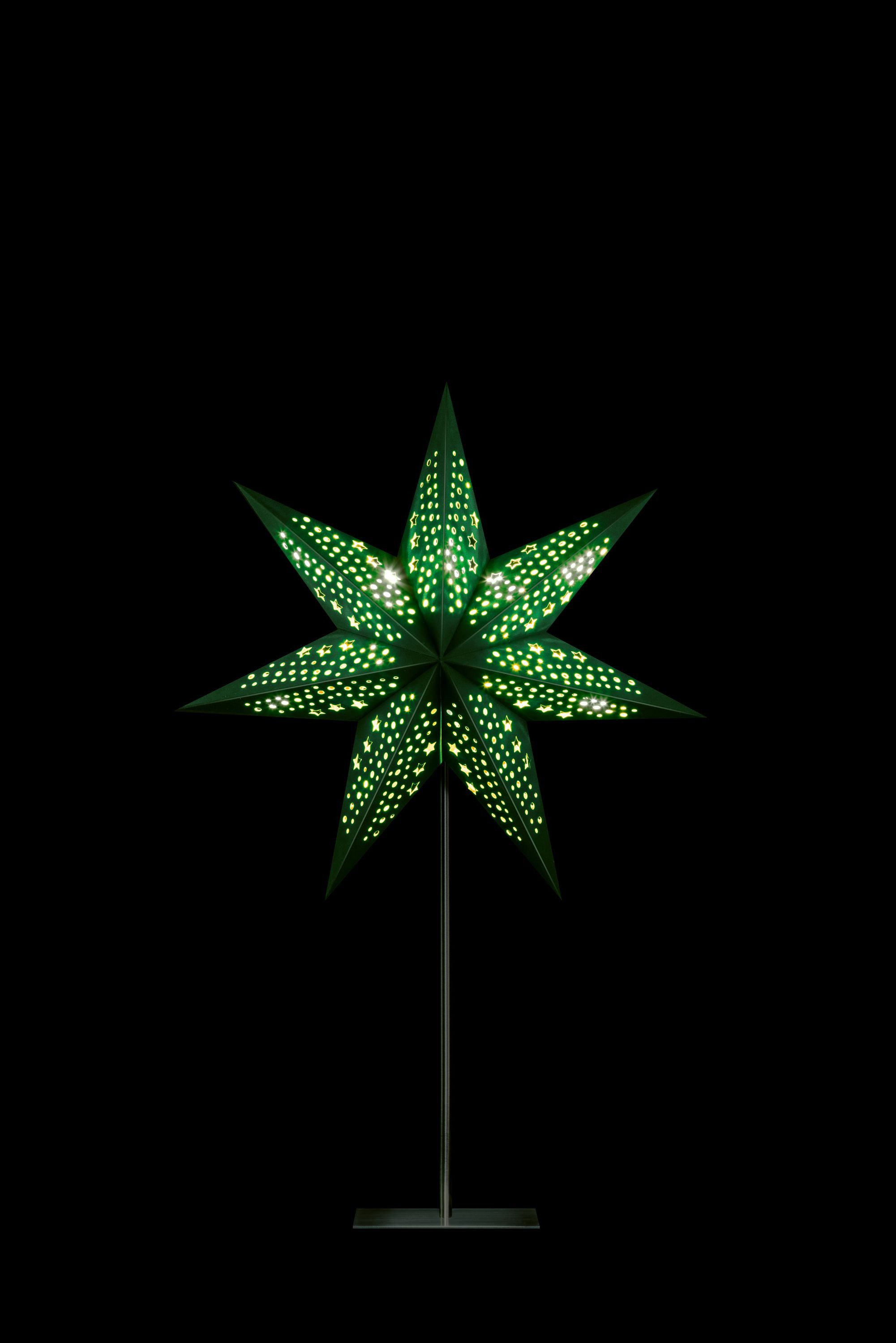 STERNTALER Dekostern, Dekostern Weihnachtsstern Papier Samt günstig online kaufen