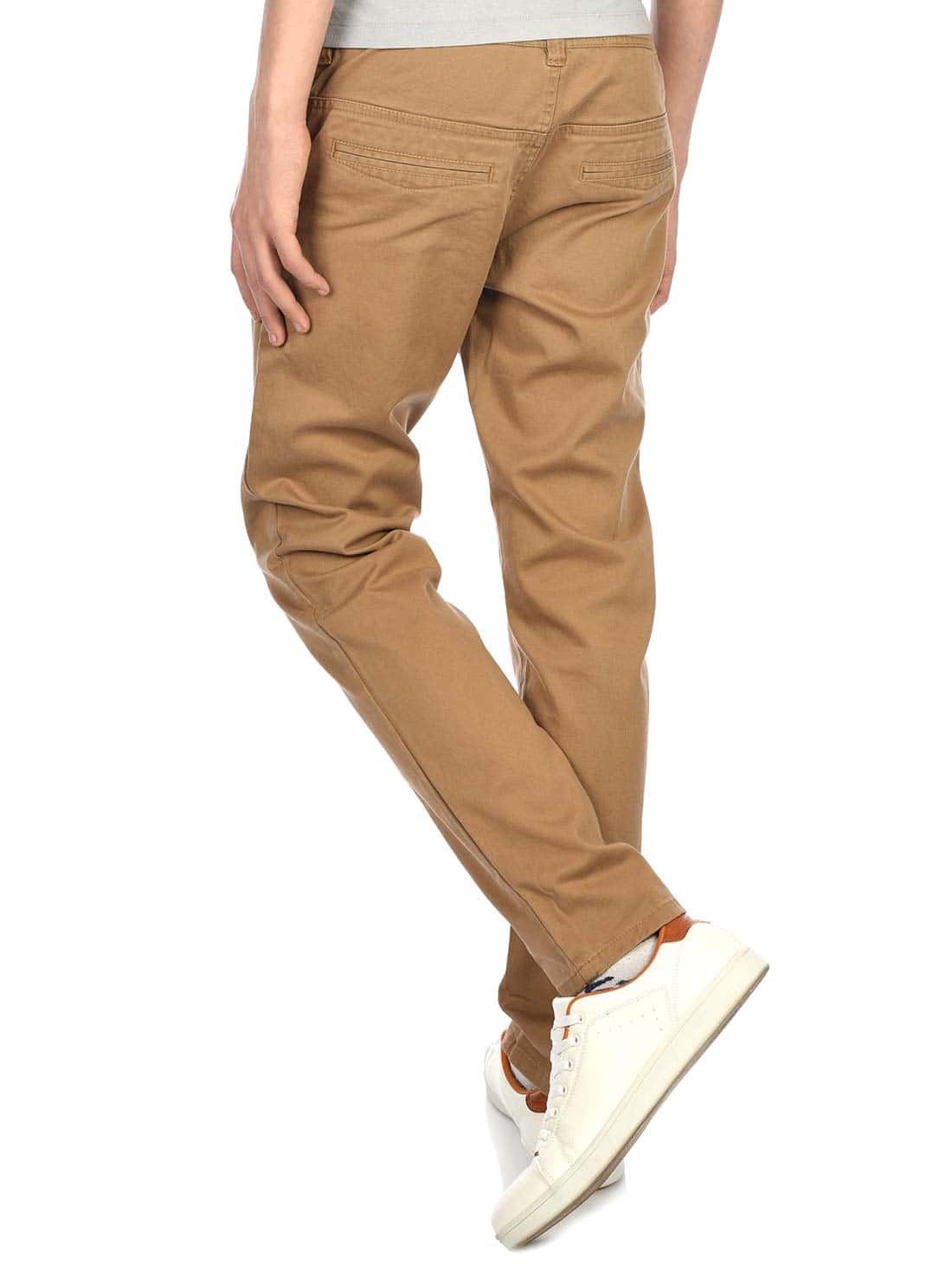 Jungen casual Chino Hose Chinohose (1-tlg) Beige BEZLIT