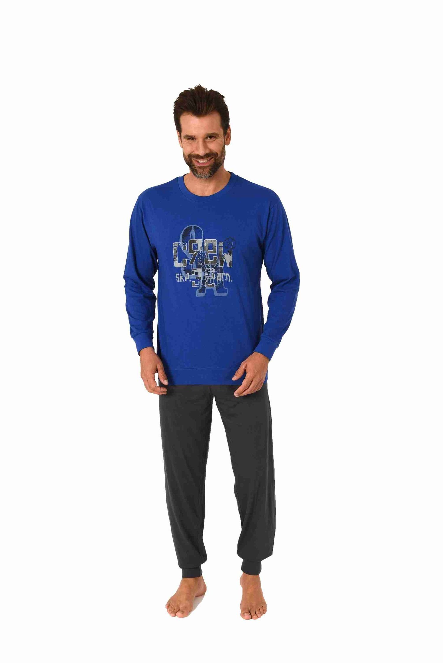 RELAX by Normann Pyjama Herren Schlafanzug günstig online kaufen
