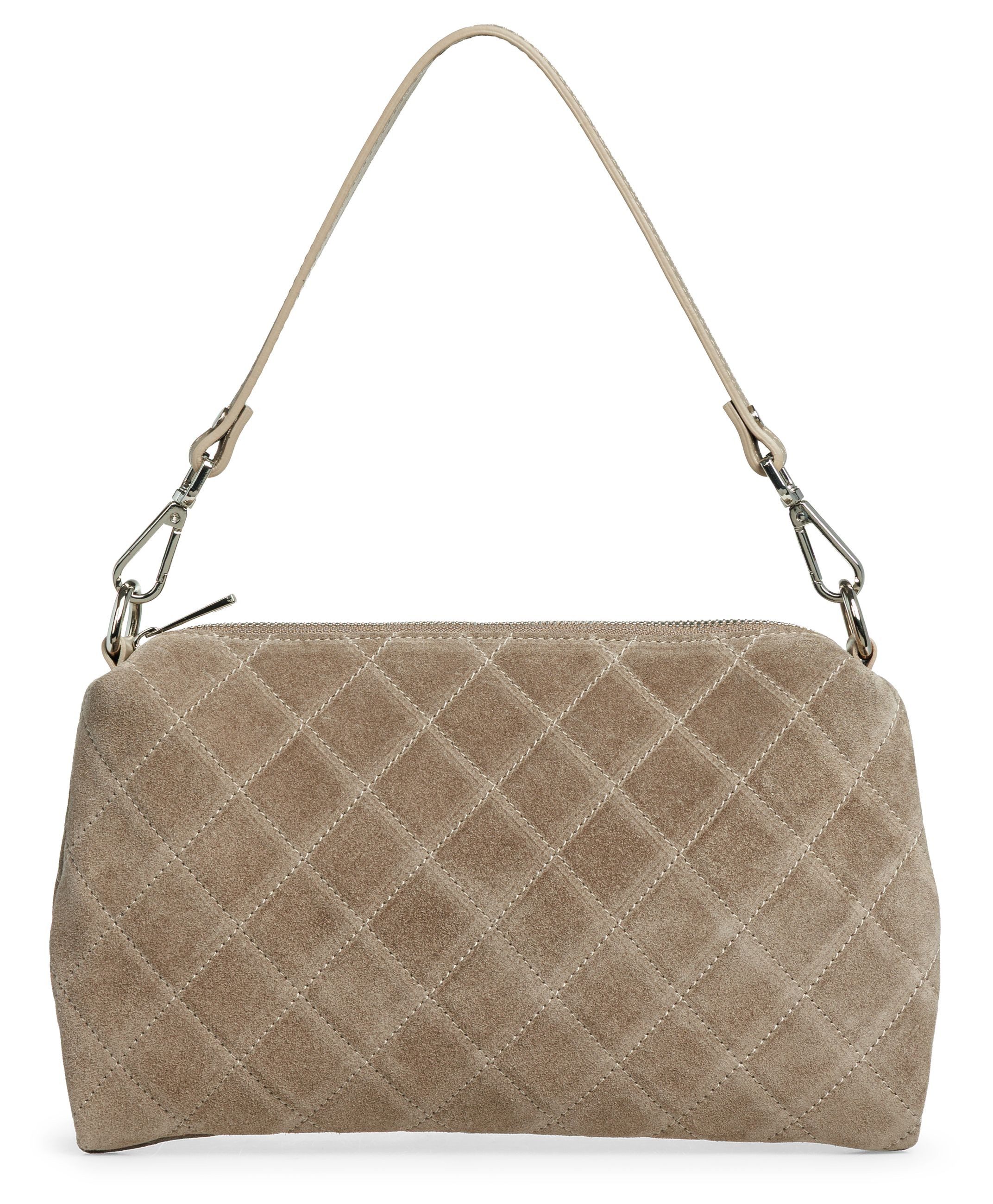 Caspar Clutch Wildleder Handtasche Damen Leder Clutch No.856